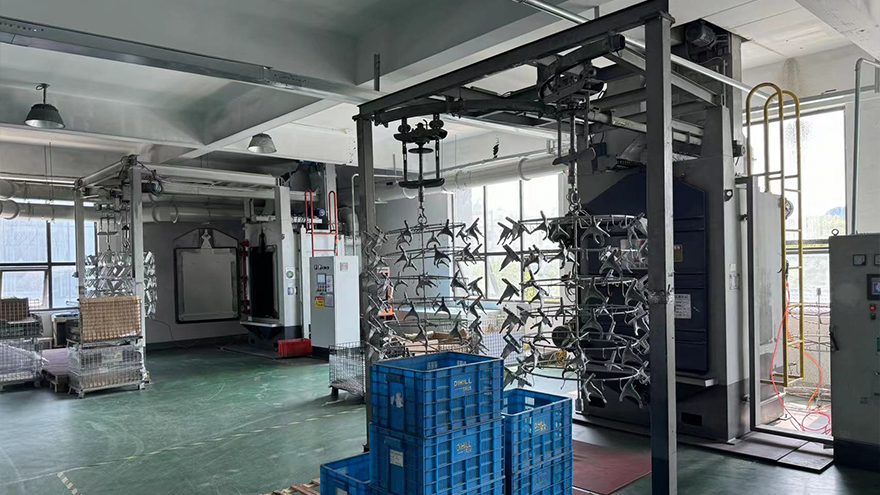 拋丸機鋁件加工除塵（chén）----防爆型文丘裏濕式除塵（chén）器