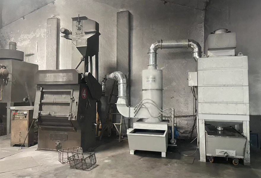 鐵製品（pǐn）拋丸機除塵