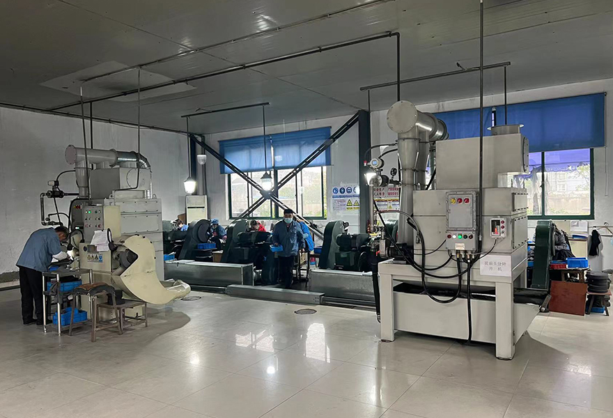 鈦合金拋光打磨除塵