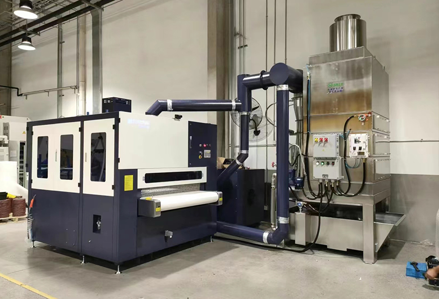 鋁（lǚ）件研磨機除塵