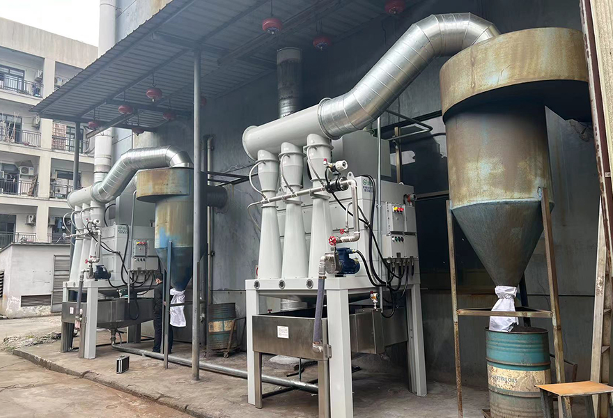 鋁件拋（pāo）丸機（jī）除塵