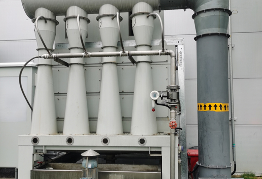 麵粉包裝（zhuāng）線除塵