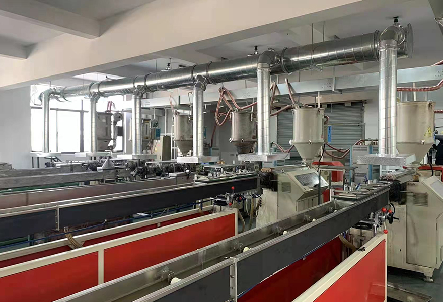 擠塑機廢氣治理（lǐ）