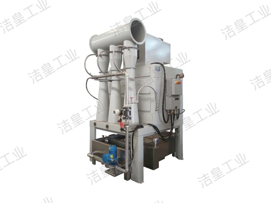 提高文丘（qiū）裏濕式除塵器除塵效率的方法