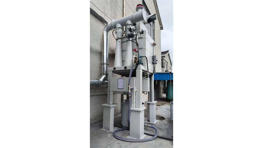 鋁件拋丸機除塵改造——防（fáng）爆型文丘裏濕式除塵器