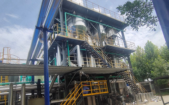 蒸發器處理橡膠助劑廢（fèi）水案例